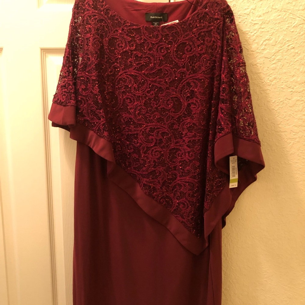 R&M Richards cocktail or mother of the bride/groom or wedding dress size 14